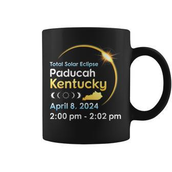 Total Solar Eclipse In Paducah Kentucky On April 08 2024 Coffee Mug | Mazezy