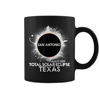 Total Solar Eclipse San Antonio Texas 2024 Totality Coffee Mug - Monsterry UK