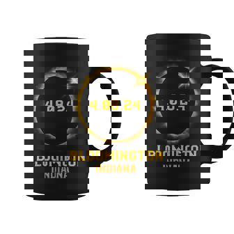 Total Solar Eclipse Spring April 8 2024 Bloomington Indiana Coffee Mug - Thegiftio