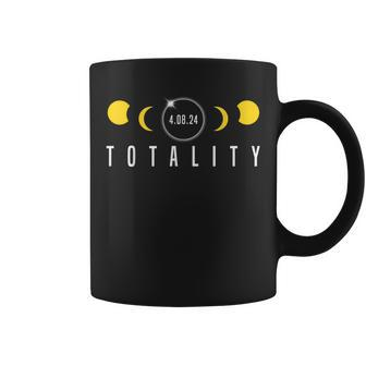 Total Solar Eclipse Totality April 8Th 2024 America Eclipse Coffee Mug - Monsterry UK