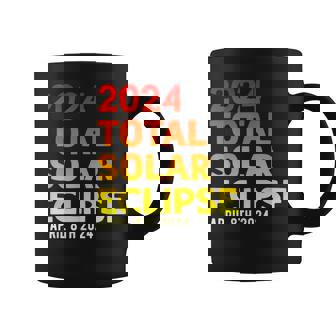 Total Solar Eclipse Totality Solar Eclipse April 8Th 2024 Coffee Mug | Mazezy