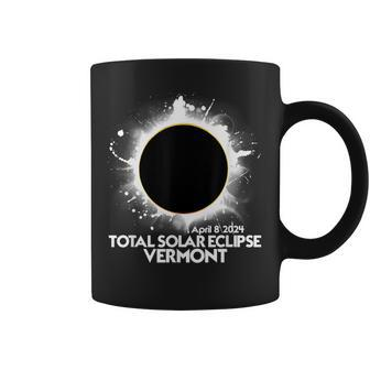 Total Solar Eclipse Vermont April 8 2024 Totality Coffee Mug | Mazezy