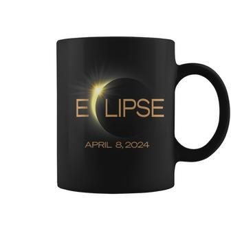 Total Solareclipse 2024 America Coffee Mug - Seseable