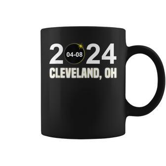 Totality Eclipse Cleveland Ohio April 8 2024 Eclipse Coffee Mug | Mazezy