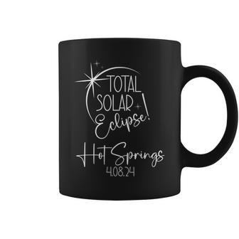 Totality Hot Springs Ar Total Solar Eclipse April 8 2024 Coffee Mug - Seseable