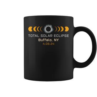 Totality Path 2024 Buffalo Ny New York Total Eclipse Coffee Mug - Monsterry UK