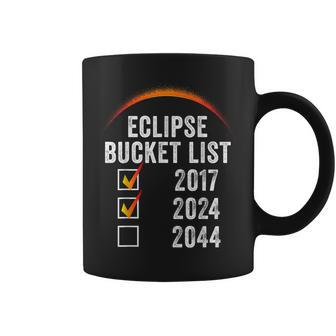 Totality Spring 40824 Solar Eclipse 2024 Bucket List Coffee Mug - Seseable