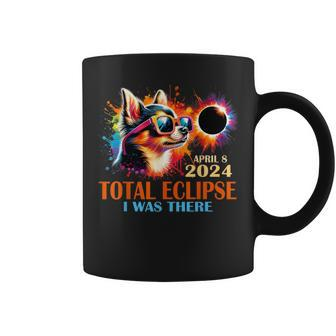 Totality Total Solar Eclipse 2024 Chihuahua Dog Colorful Coffee Mug - Monsterry UK