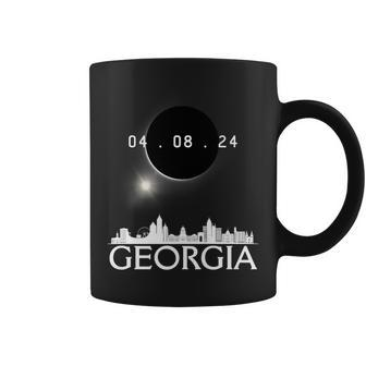 Totality Total Solar Eclipse 40824 Georgia Eclipse 2024 Coffee Mug | Mazezy