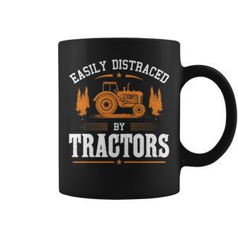 Tractor Easily Distracted By Tractors Coffee Mug | Mazezy CA