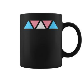 Transgender Pride Minimalist Lgbtq Trans Flag Ftm Mtf Coffee Mug - Thegiftio UK