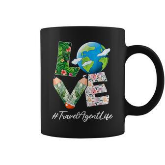 Travel Agent Love World Earth Day Save The Planet Coffee Mug - Monsterry