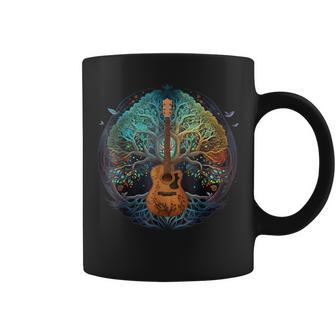 Tree Acoustic Guitar Coffee Mug - Thegiftio UK