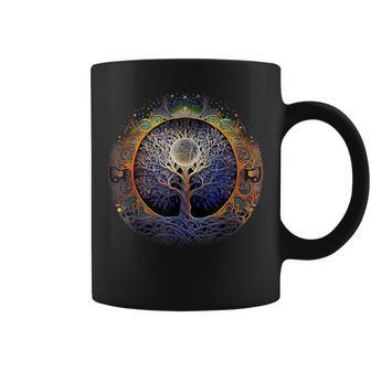 Tree Of Life Yoga Zen Namaste Meditation Coffee Mug | Mazezy