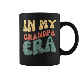 Trendy Groovy Quote In My Grandpa Era Retro Vintage Coffee Mug - Monsterry