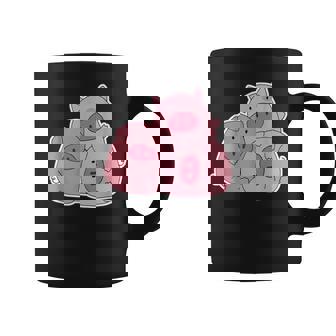 Tres Cerditos Regalo Japonés Kawaii Taza de café - Regaloses