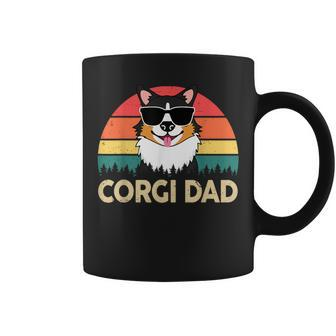 Tricolor Corgi Dad Pembroke Welsh Corgi For Lover Coffee Mug | Seseable CA