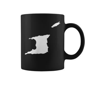 Trinidad And Tobago Fun Map Coffee Mug - Monsterry