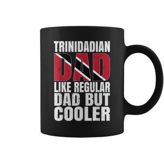 Trinidadian Dad Trinidad And Tobago Flag Trini Father's Day Coffee Mug - Seseable