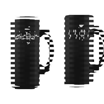 Trompeta Latido Del Corazón Regalo Jugador Trompetista Taza de café - Regaloses
