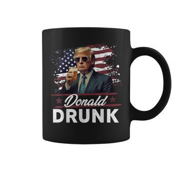 Trump 4Th Of July Drinking Presidents Donald Drunk Coffee Mug - Monsterry UK