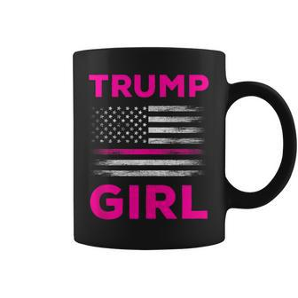 Trump Girl 2024 Trump Girl Pink For Girls Coffee Mug - Seseable