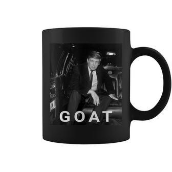 Trump Goat Republican Conservative Trump 2024 Coffee Mug | Mazezy
