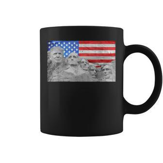 Trump Mount Rushmore Coffee Mug | Crazezy DE