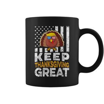 Trump Turkey Usa Keep Thanksgiving Great Coffee Mug | Crazezy AU