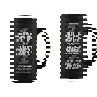 Trust Me I'm An Engineer Definition Disfraz Divertido Regalo Taza de café - Regaloses