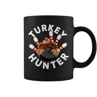 Turkey Hunter Bowling Coffee Mug - Monsterry