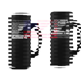 Turkey Hunting T American Flag Usa 4Th Of July Bird Coffee Mug - Monsterry