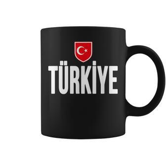 Turkey Turkish Flag Love Heart Souvenir Travel Tour Coffee Mug - Monsterry UK