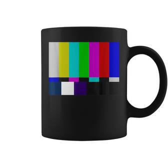 Tv Test Pattern Test Card Pal Ntsc Tv Test Pattern Coffee Mug - Monsterry AU