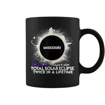 Twice In A Lifetime Missouri Total Solar Eclipse 2024 Coffee Mug - Monsterry AU