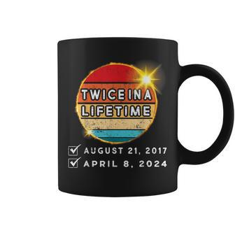 Twice In A Lifetime Solar Eclipse 2024 Totality 2017 Boys Coffee Mug - Monsterry