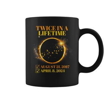 Twice In A Lifetime Solar Eclipse Coffee Mug - Monsterry