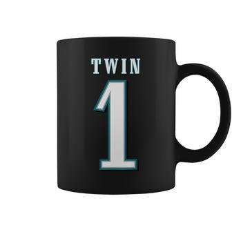 Twin 1 Matching Adult Kid Jersey Twin Apparel Coffee Mug - Monsterry UK