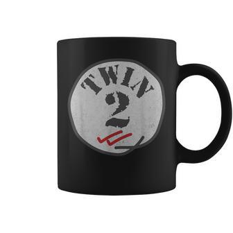 Twin 1 Matching Twins Twinning Twin 1 Retro Coffee Mug - Monsterry DE