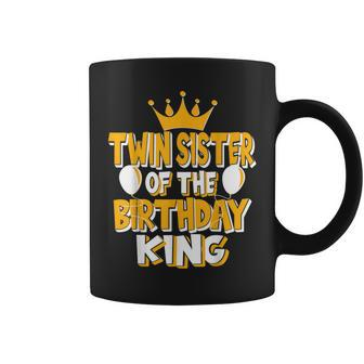 Twin Sister Of The Birthday King Family Matching Coffee Mug - Monsterry UK