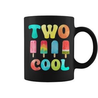 Two Cool 2Nd Birthday Popsicle 2 Year Old Boy Second Bday Coffee Mug - Monsterry AU
