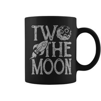 Two The Moon Toddler 2Nd Birthday For 2 Year Old Coffee Mug - Monsterry