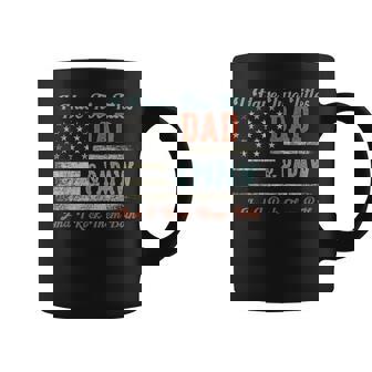 I Have Two Titles Dad & Papaw I Rock Them Both Papaw Coffee Mug - Thegiftio UK