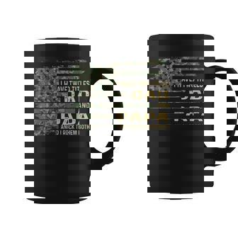 I Have Two Titles Dad And Papa Fathers Day American Flag Coffee Mug | Mazezy