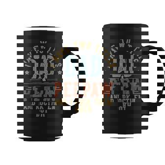 I Have Two Titles Dad And Peepaw I Rock Them Both Peepaw Coffee Mug | Mazezy