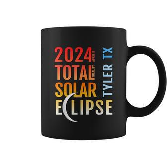 Tyler Texas Tx Total Solar Eclipse 2024 5 Coffee Mug - Monsterry DE