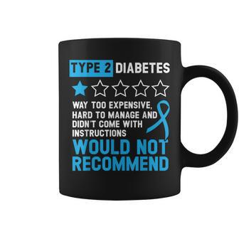 Type 2 Diabetes T2d Warrior Diabetes Awareness Coffee Mug - Monsterry DE