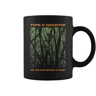 Type Negative Tree We Are Suspend In Dark Coffee Mug - Seseable