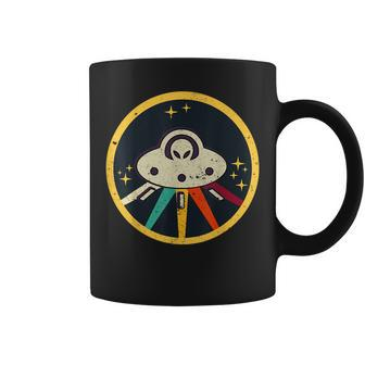 Ufo Alien Vintage Retro Coffee Mug - Thegiftio UK