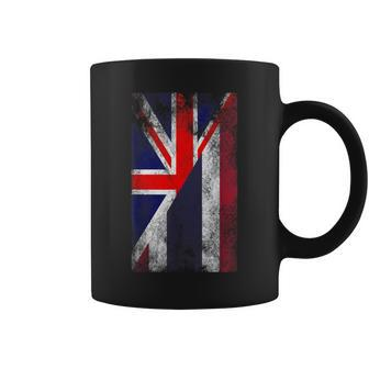 Uk Thailand Flags United Kingdom Brit British Thai Coffee Mug - Thegiftio UK